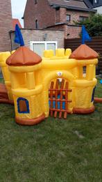 opblaasbare speeltent (kasteel), Ophalen, Gebruikt
