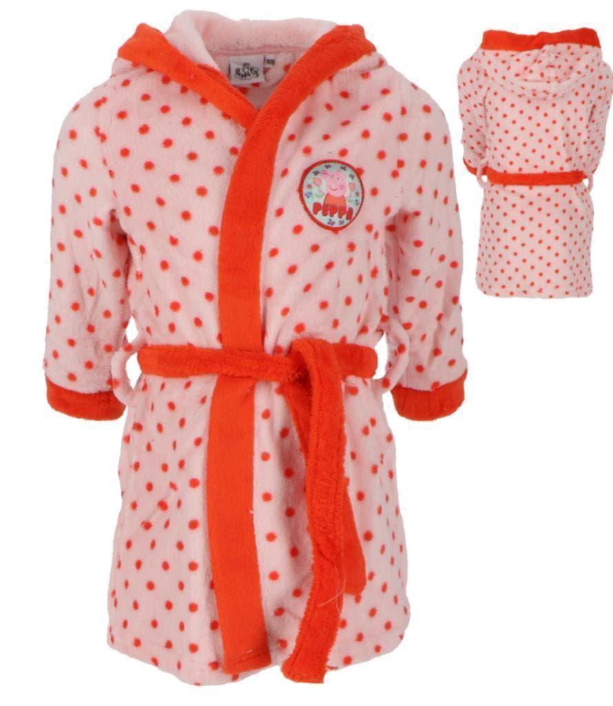 Peppa Pig fleece Badjas - Maat 98/104 - 110/116, Kinderen en Baby's, Kinderkleding | Maat 110, Nacht- of Onderkleding, Meisje