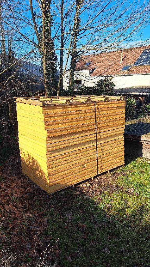 12 panneaux isolants (34,5 m²), Bricolage & Construction, Isolation & Étanchéité, Comme neuf, Mousse rigide (PIR), 12 cm ou plus