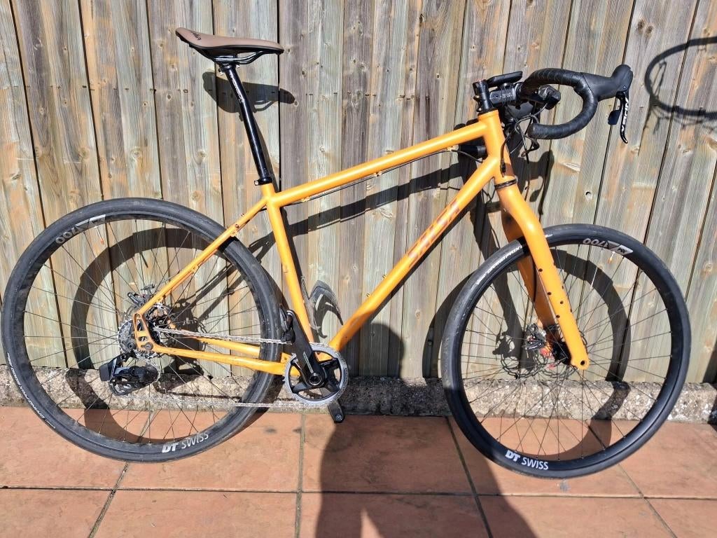 Vélo gravel Salsa Fargo 2024 en acier, Vélos & Vélomoteurs, Autres marques, 10 à 15 vitesses, 57 à 61 cm, Enlèvement