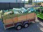 Remorque 300cm 750 kilos avec énorme lot de brocante, Auto diversen, Aanhangers en Bagagewagens, Ophalen