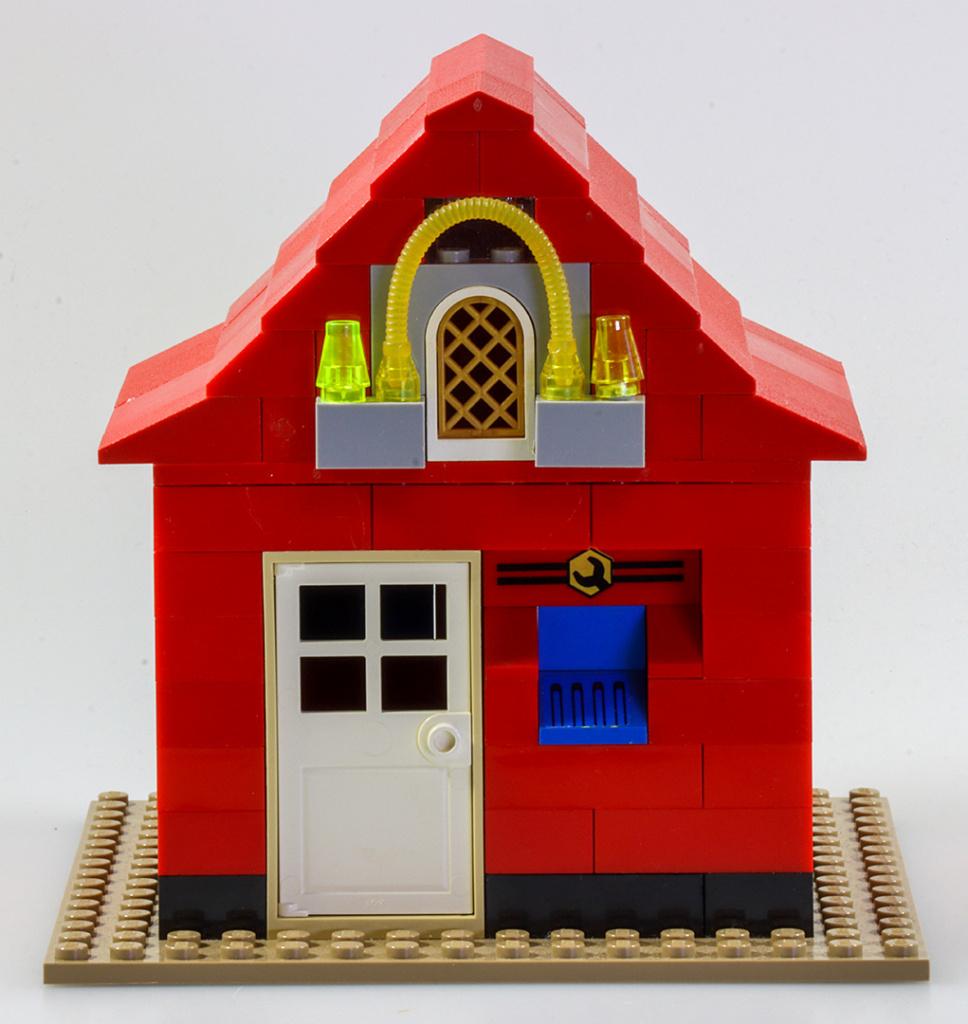 Lego City bankkantoor – zie foto’s, Ophalen of Verzenden, Gebruikt