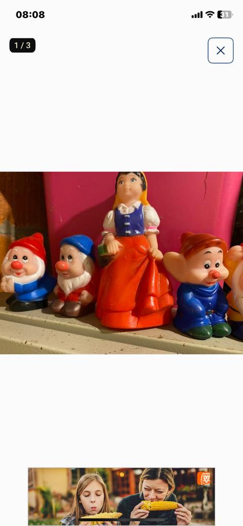 Sneeuwwitje en de 7 dwergen, Ophalen, Zo goed als nieuw