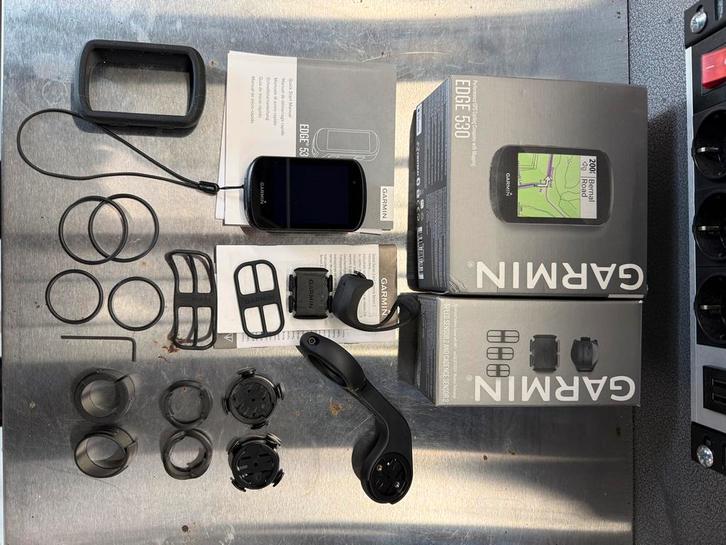 Garmin Edge 530 sensor bundle, Fietsen en Brommers, Fietsaccessoires | Fietscomputers, Zo goed als nieuw, Cadanssensor, Draadloos