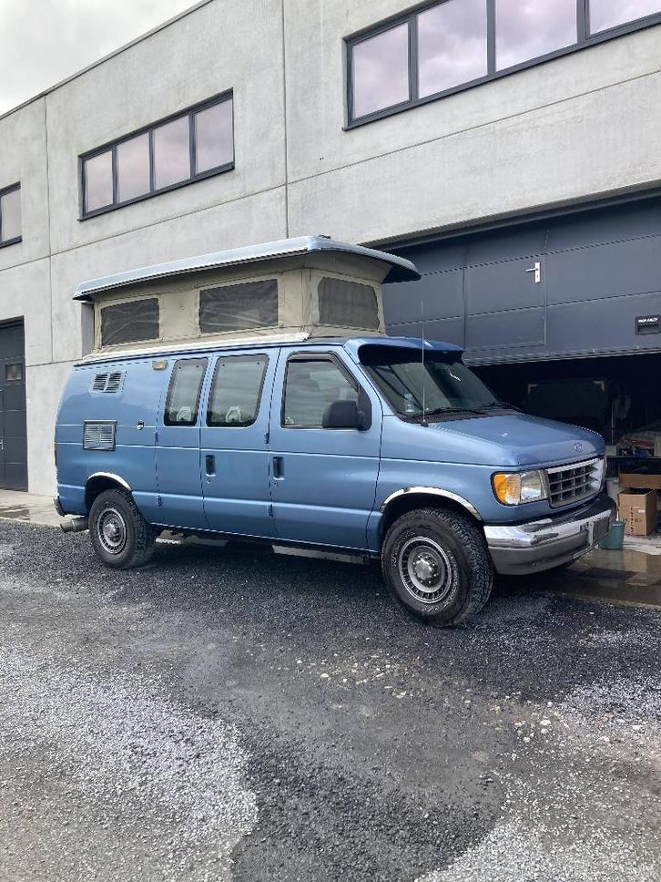 Sportsmobile campervan 1994, Caravans en Kamperen, Mobilhomes, Particulier, tot en met 4, Buscamper of Camperbus, Ford, Overige merken