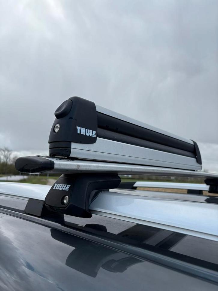 Dakdragers Thule wingbar + skidragers, Auto diversen, Dakdragers, Zo goed als nieuw, Ophalen