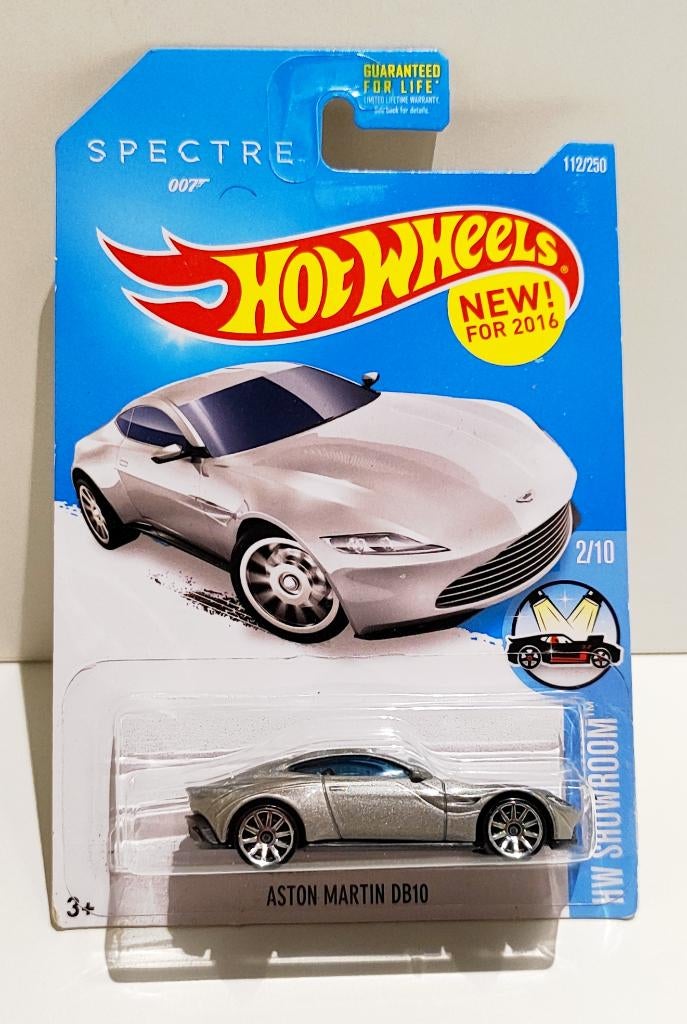 Hot Wheels Aston Martin DB10 - 007 Spectre (2015) Long Card, Ophalen of Verzenden