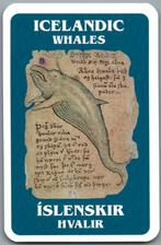 speelkaart - LK14107 - Iceland whales, Verzamelen, Speelkaarten, Jokers en Kwartetten, Verzenden, Zo goed als nieuw, Speelkaart(en)