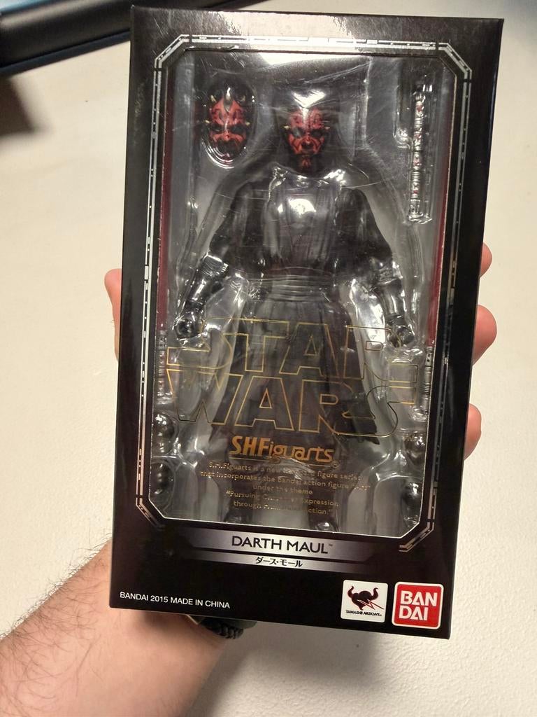 SH Figuarts Darth Maul - Star Wars, Ophalen of Verzenden, Zo goed als nieuw, Actiefiguurtje
