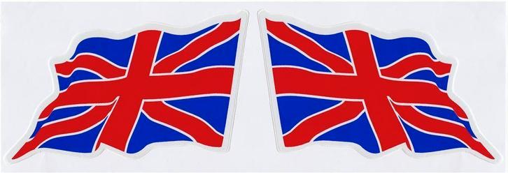 Union Jack [Engelse vlag] sticker set #1, Motoren, Accessoires | Stickers, Verzenden