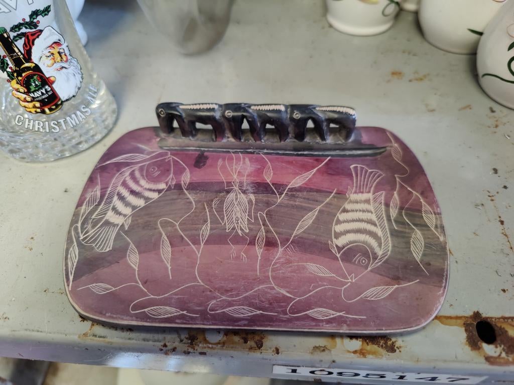 Schaaltje olifantjes en vissen, Ophalen of Verzenden