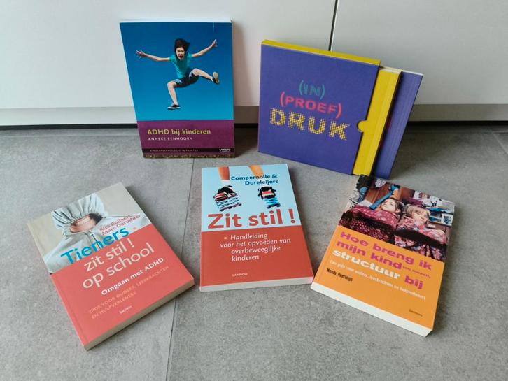 Pakket boeken ADHD, Boeken, Psychologie, Zo goed als nieuw, Ophalen