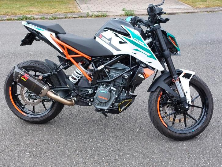 KTM Duke Motor, Motoren, Motoren | KTM, Particulier, Naked bike, 11 kW of minder, 2 cilinders, Minimaal motorrijbewijs A1, ABS