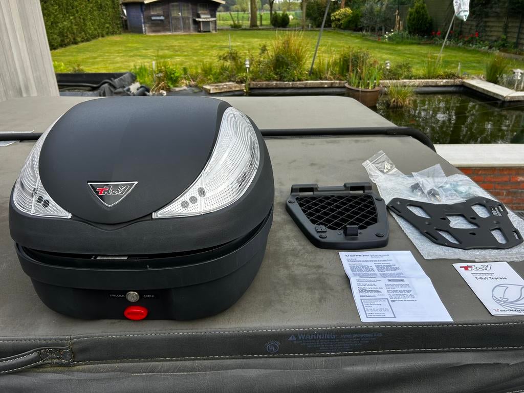 Sw-motech topkoffer 36 liter nieuw, Motoren, Accessoires | Koffers en Tassen, Ophalen, Zo goed als nieuw