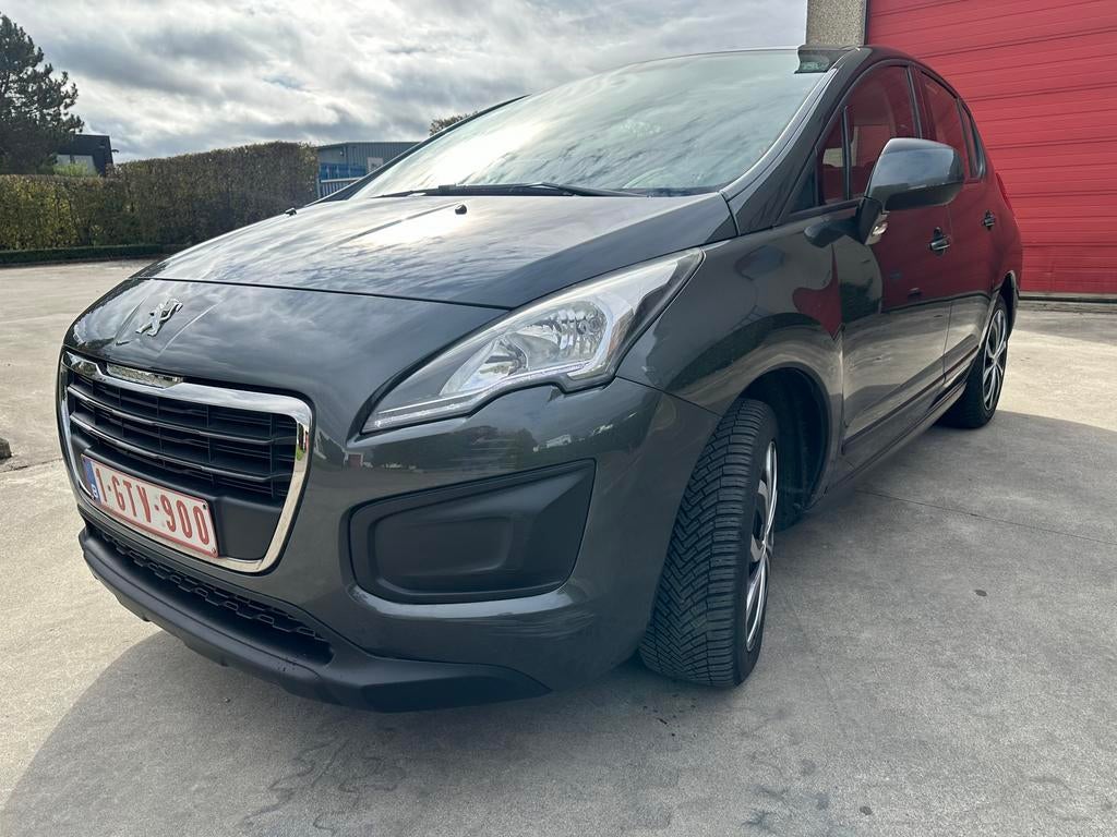 Peugeot 3008 1.6i 2015 Facelifts 1e eigenaar, Auto's, Voorwielaandrijving, Stof, Zwart, 4 cilinders