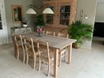 Eiken eetkamer, Huis en Inrichting, Tafels | Eettafels, Ophalen, Eikenhout, 200 cm of meer, 50 tot 100 cm