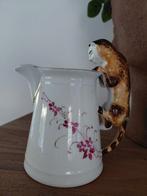 Antiek porselein melkkannetje, Ophalen of Verzenden