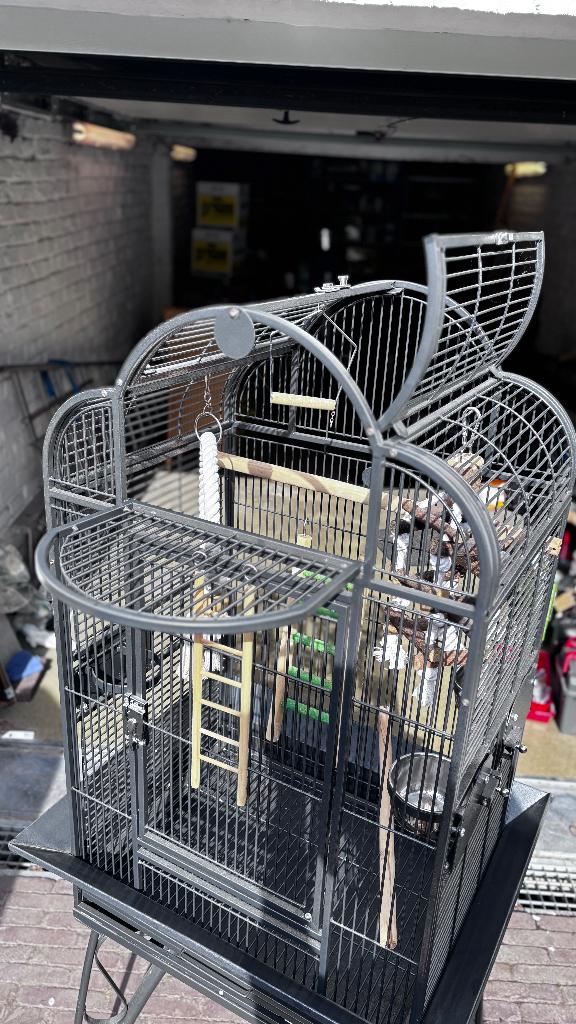 Vogelkooi, Ophalen, Zo goed als nieuw, Metaal, Vogelkooi