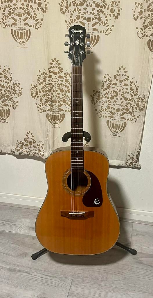 Epiphone PR-350S akoestisch/elektrisch – massief top, Muziek en Instrumenten, Ophalen of Verzenden, Zo goed als nieuw, Western- of Steelstringgitaar