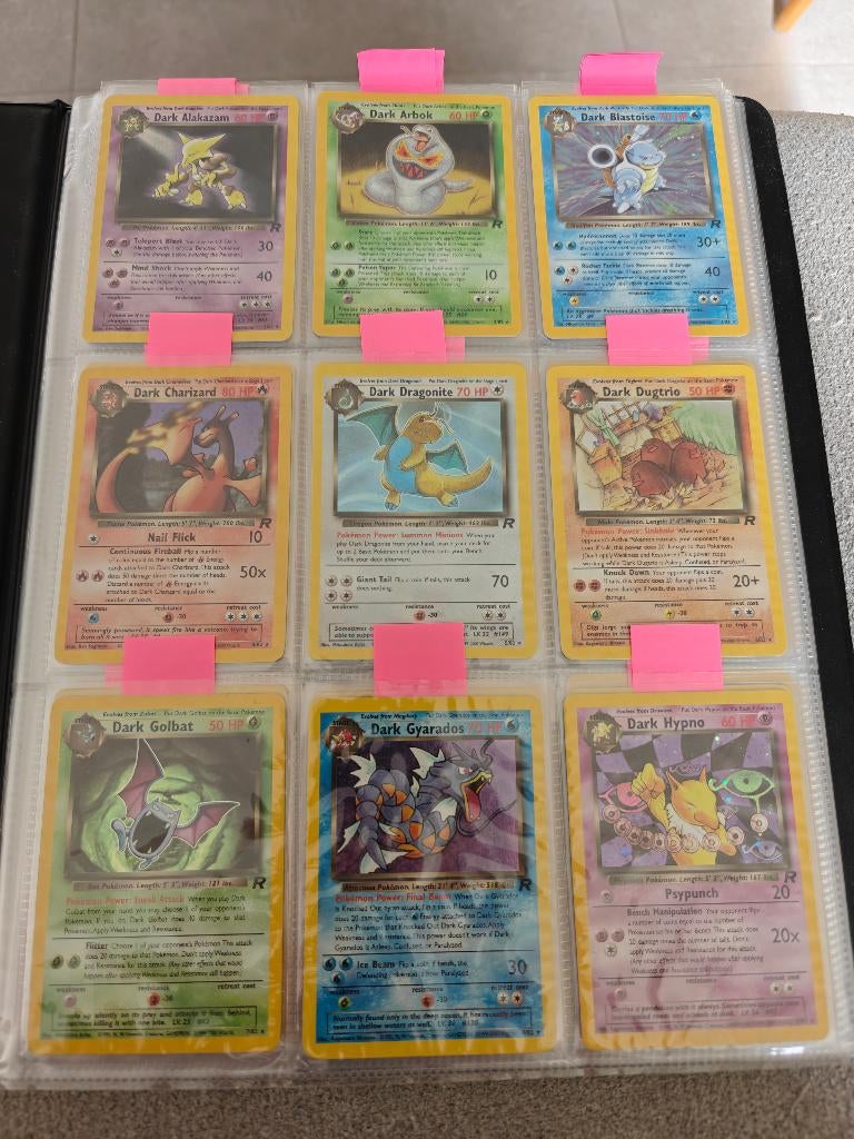Volledige team Rocket set, Enlèvement ou Envoi, Utilisé, Plusieurs cartes