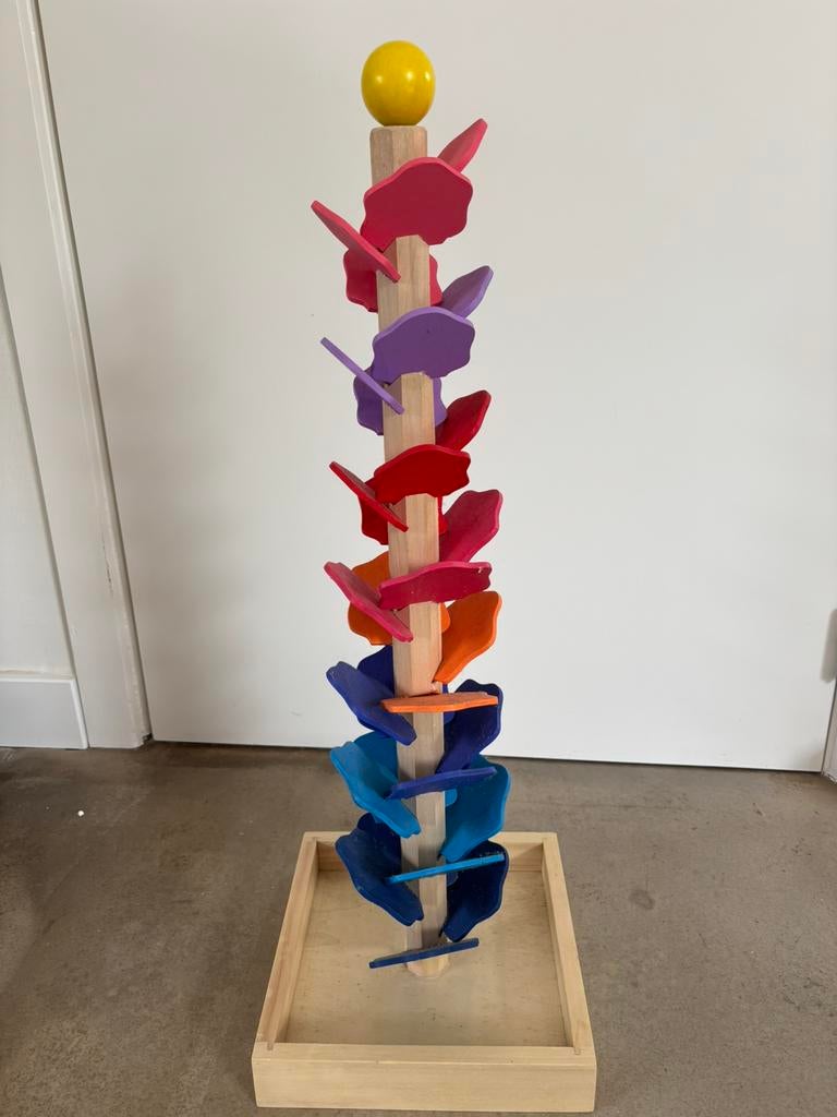 Tour Montessori en bois et marbre, Enlèvement, Utilisé