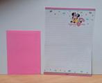 Briefpapier Mickey en Minnie Mouse. Disney, Ophalen of Verzenden