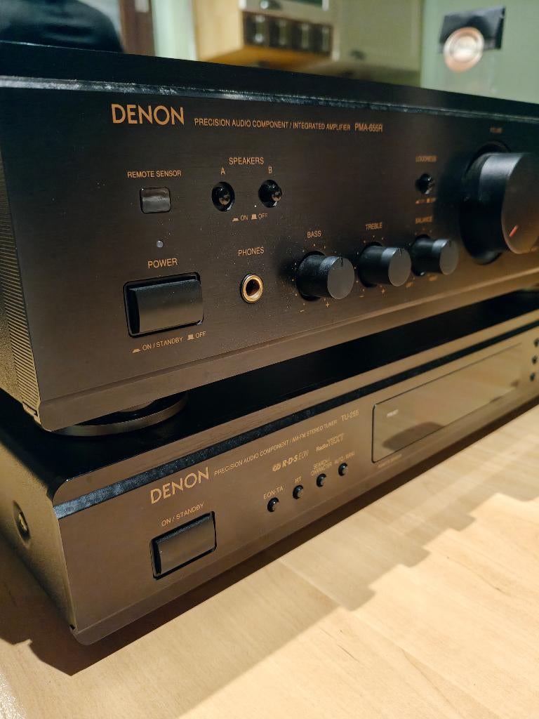 Denon versterker+tuner, geserviced, met garantie, TOP geluid, Audio, Tv en Foto, Ophalen, Denon, Refurbished, Losse componenten
