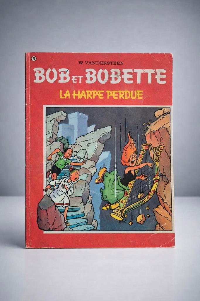 Bob et Bobette 1968 Vintage La Harpe Perdue BD, Livres, Contes & Fables, Enlèvement ou Envoi