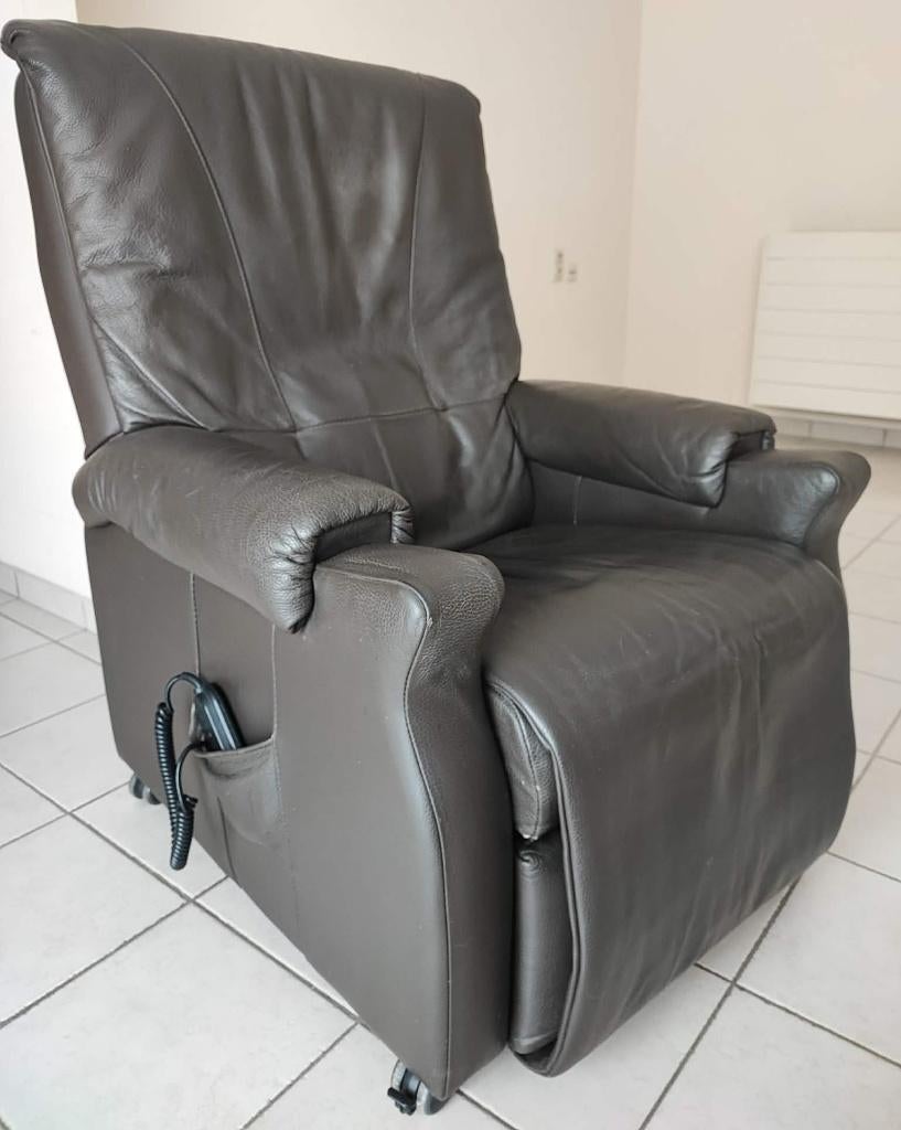 Relax sta-op-zetel, Huis en Inrichting, Ophalen, Overige materialen, Gebruikt, Eenpersoons