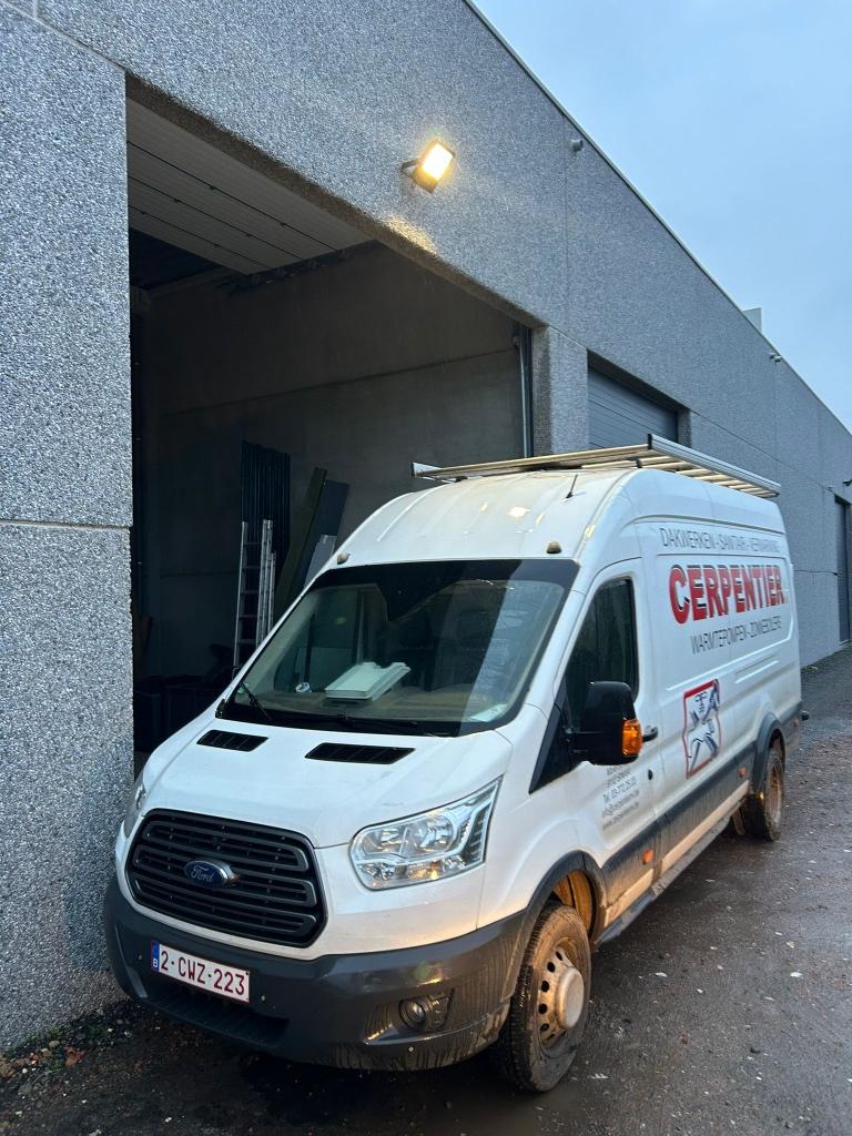 Bestelwagen Ford transit, Auto's, Ford, Euro 5, Sound system, Leder en Stof, Wit