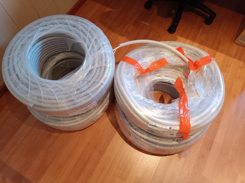Trekdraad en UTP Cat6/coax, Ophalen, Nieuw, Kabel of Snoer