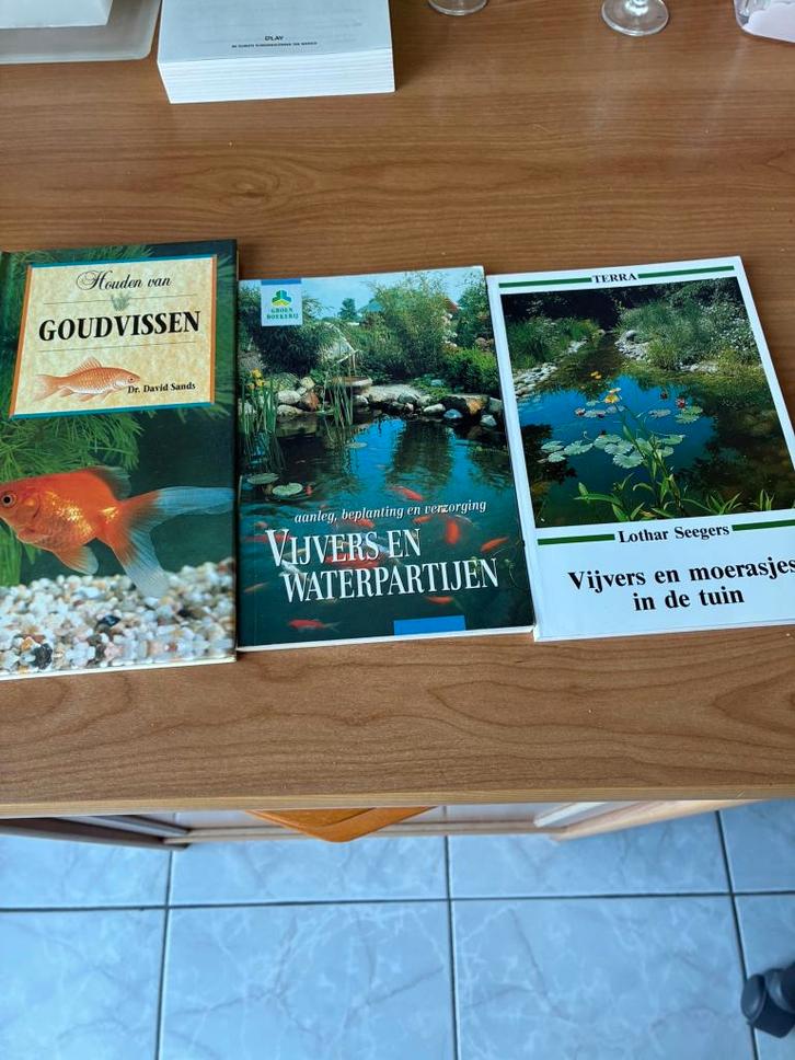 3 boekjes vijvers en goudvissen, Jardin & Terrasse, Étangs, Neuf, Enlèvement ou Envoi