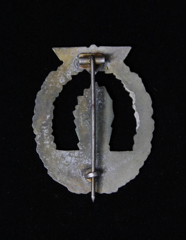 Kriegsmarine Minesweeper Badge “R.S.”, Verzamelen, Militaria | Tweede Wereldoorlog, Ophalen of Verzenden, Landmacht, Embleem of Badge