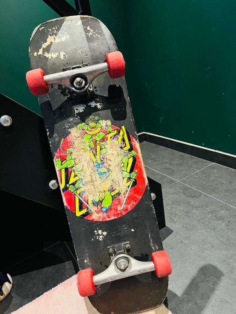 Santa Cruz Skateboard TMNT Ninja Turtles, Sport en Fitness, Skateboarden, Ophalen of Verzenden, Gebruikt, Skateboard