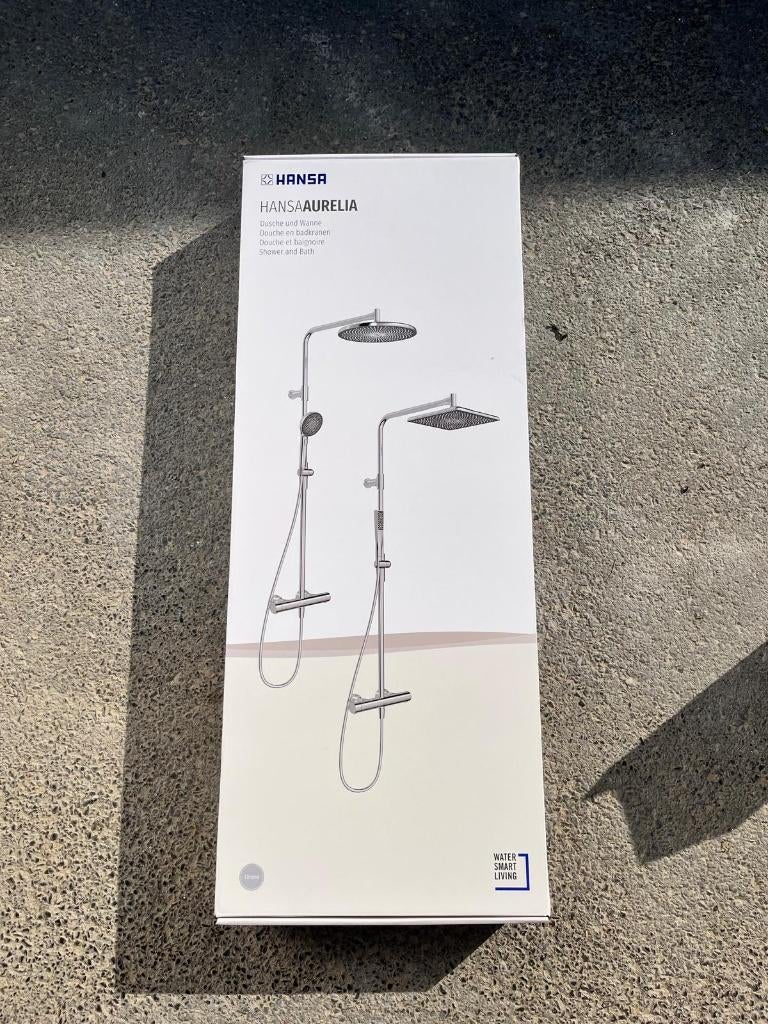 Doucheset met thermostaat - Hansa Aurelia NIEUW, Doe-het-zelf en Bouw, Sanitair, Nieuw, Kraan, Chroom, Ophalen