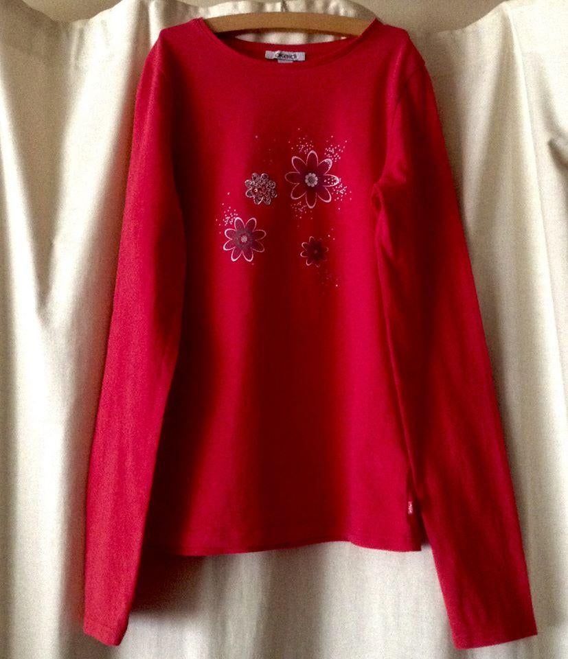 T-shirt à manches longues pour fille 12 ans/152 cm, Enlèvement ou Envoi, Comme neuf, Fille