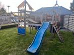 Speeltoestel met schommels en schuif af, Ophalen, Gebruikt, Schommel