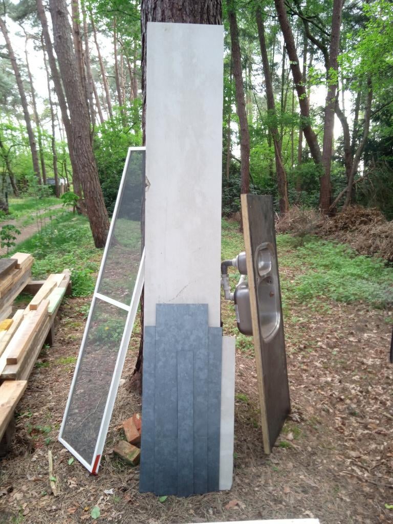 Trespa composiet afwerking, Ophalen