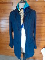 Linnen mantel donkerblauw, Blauw, Zo goed als nieuw, Jasje, Ophalen