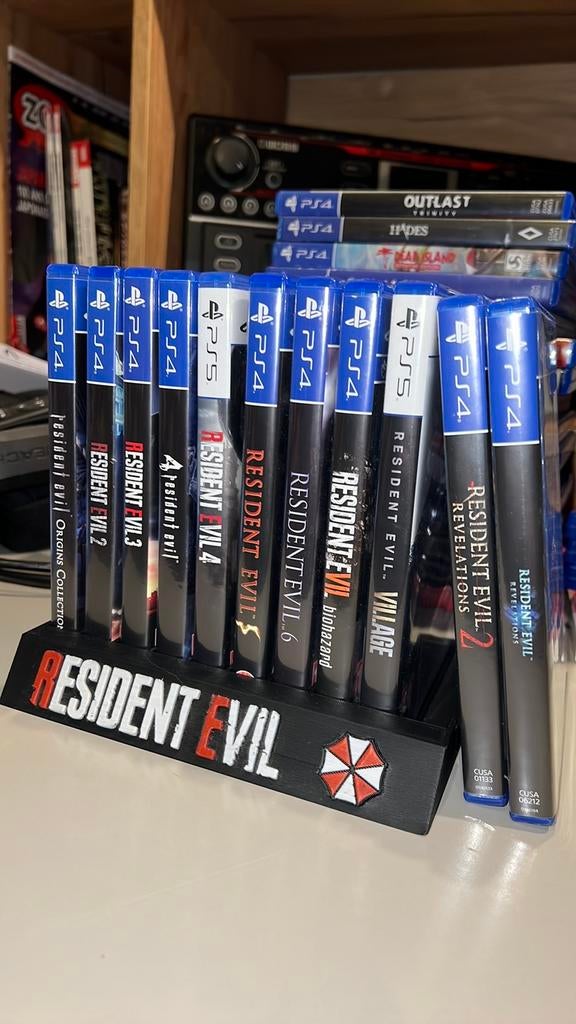Resident Evil 4/8 PS5 + Game Houder, Consoles de jeu & Jeux vidéo, Jeux | Sony PlayStation 5, Enlèvement, Comme neuf