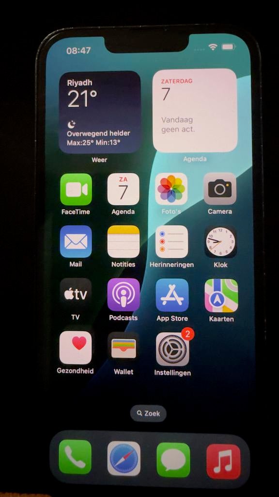 Iphone 13 pro 256G, Gebruikt, Blauw, IPhone 13 Pro, 84 %