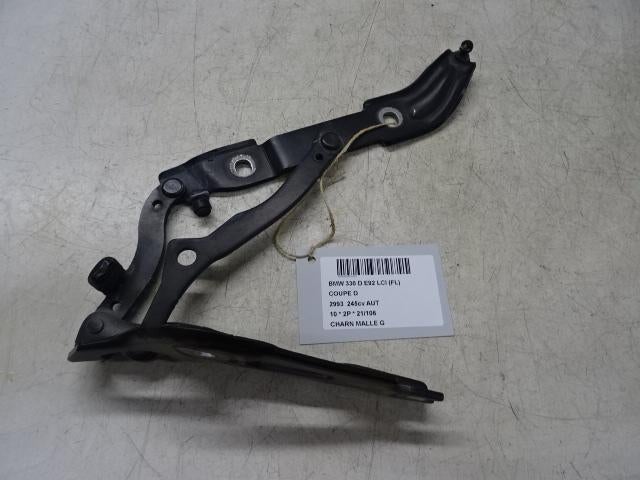COFFRE COUVERCLE CHARNIERE GAUCHE BMW 3 serie (E92), Utilisé, BMW