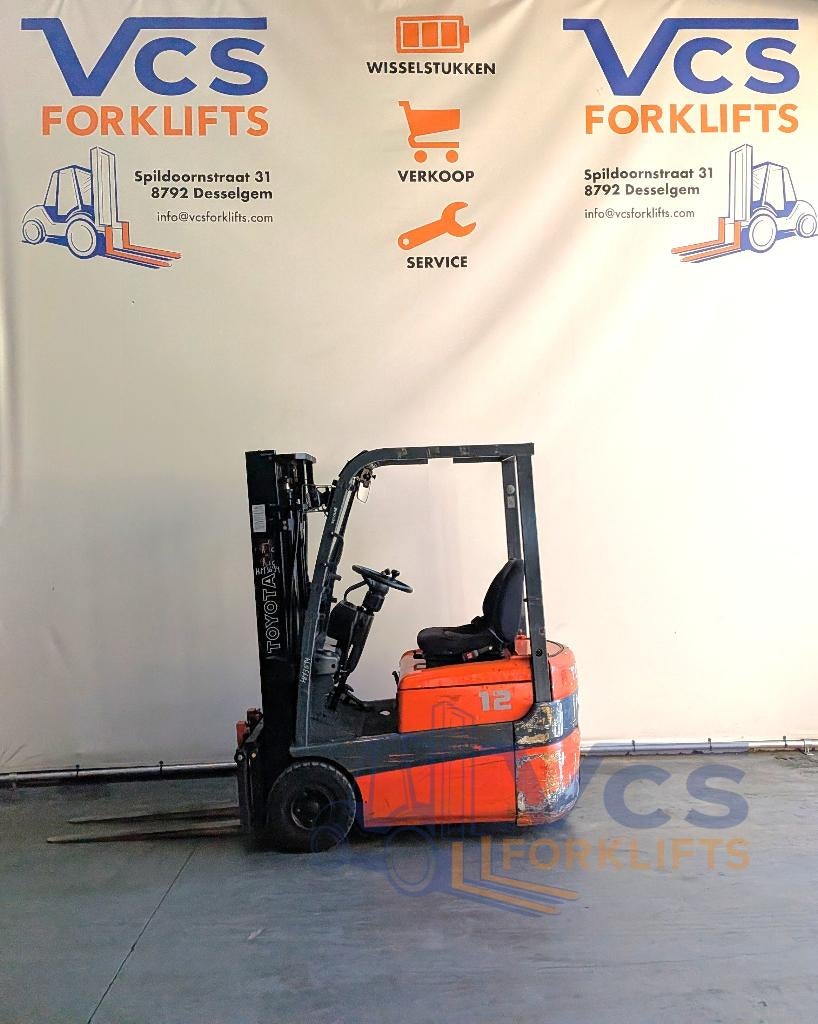 TOYOTA FBESF12 Elektrisch Heftruck 1.2T, Ophalen, Heftruck, 1000 tot 2000 kg, Toyota.