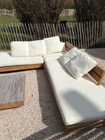 Salon de dexterieur en bois, Maison & Meubles, Canapés | Salons, Enlèvement, Bois