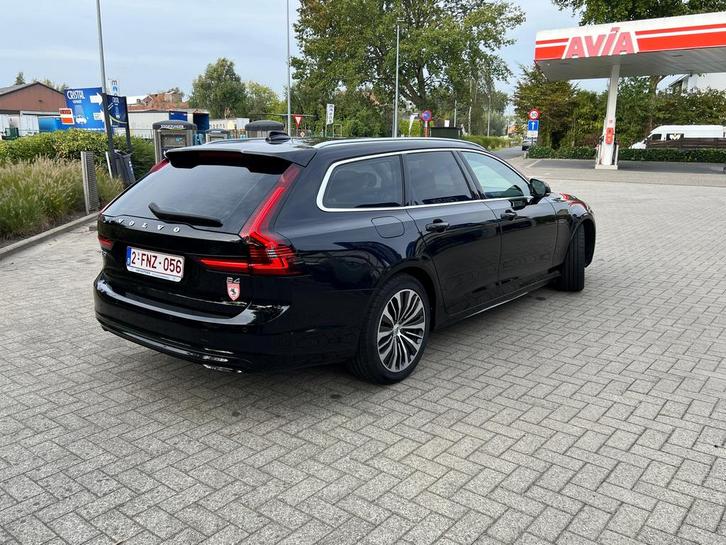 Volvo V90 B4 Mild-Hybrid 2021, Auto's, Volvo, Particulier, V90, Diesel, Euro 6, Break, 5 deurs, Zwart, Zwart, Ophalen