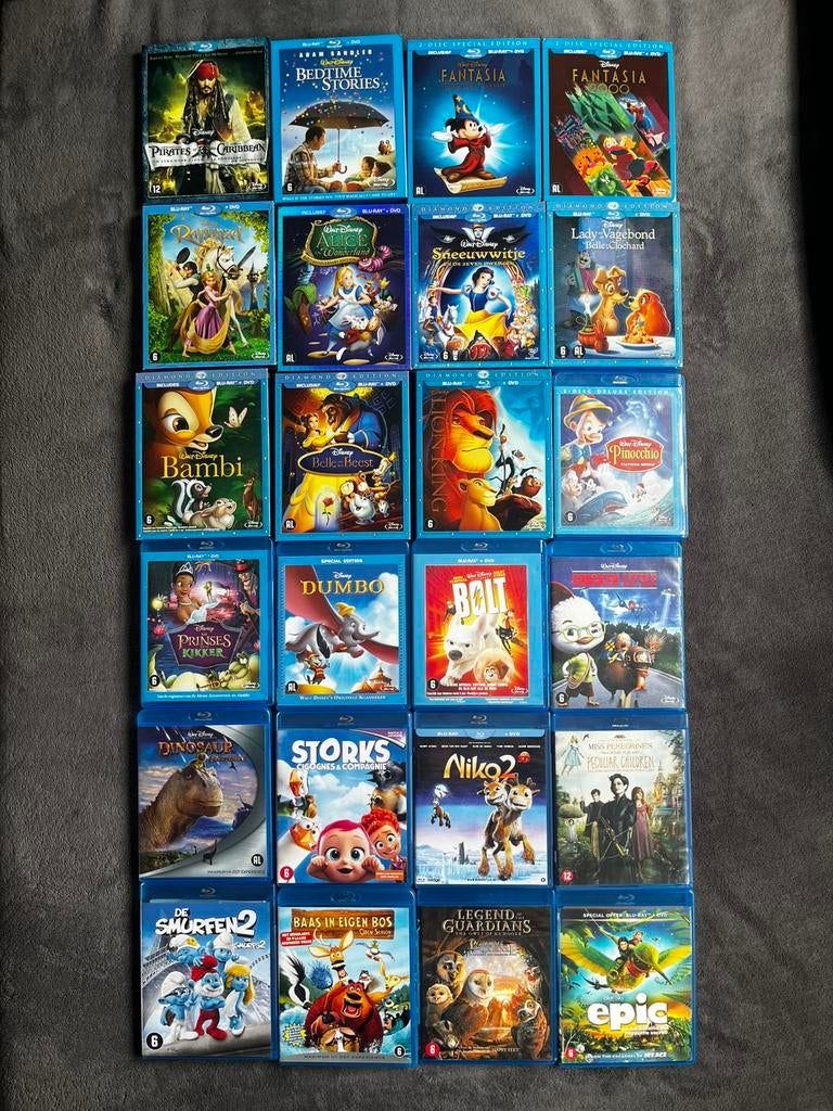Disney & Animatie Collectie Blu-rays (incl.Diamond Editions), Ophalen of Verzenden, Zo goed als nieuw, Klassiekers