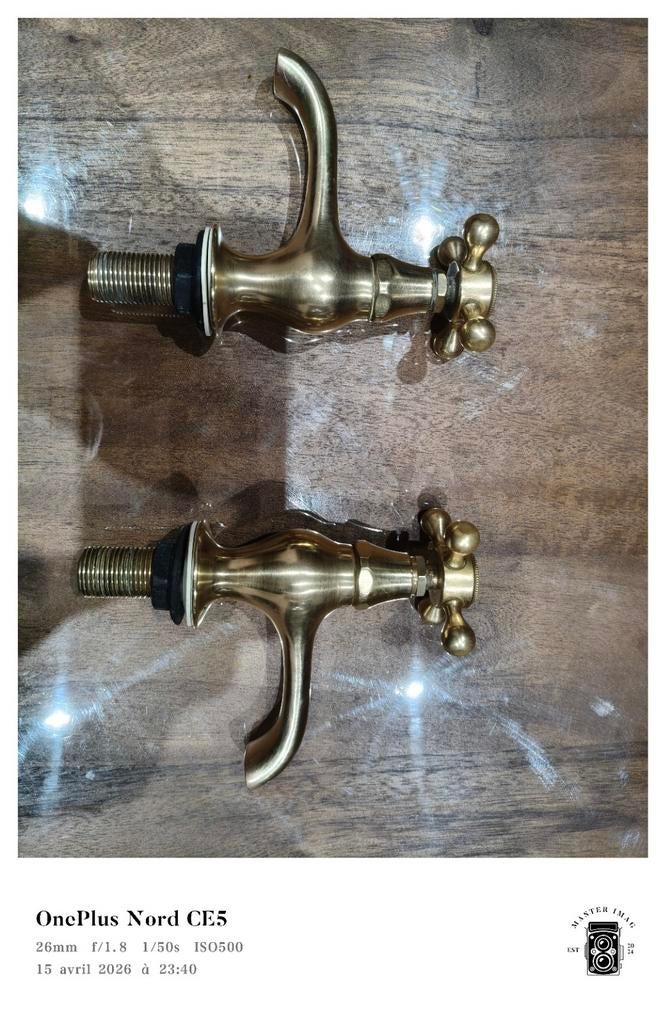 Robinets anciens, Bricolage & Construction, Sanitaire, Enlèvement ou Envoi, Robinet