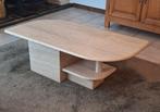 salontafel in travertijn, Neuf, 100 à 150 cm, Moins de 50 cm, Enlèvement