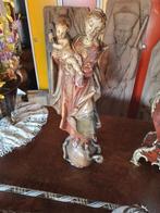 Statue religieuse polychrome, Enlèvement