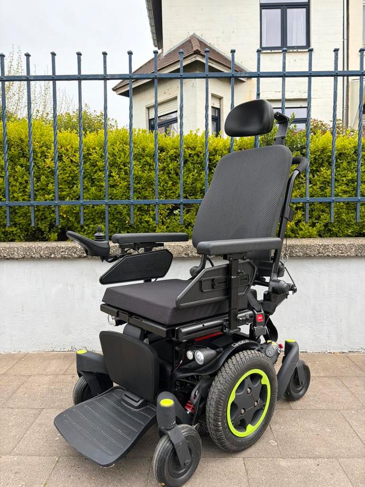 Quickie Q400m elektrische rolstoel in goede staat, Diversen, Rolstoelen, Zo goed als nieuw, Elektrische rolstoel, Inklapbaar, Ophalen of Verzenden